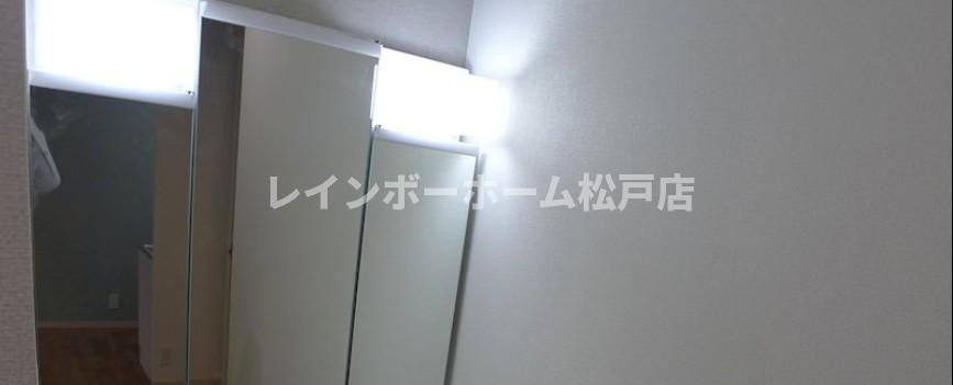 秀和グリーンコーポ戸ヶ崎の独立洗面台|独立洗面化粧台付き