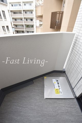 グランハイツ曙橋のバルコニー