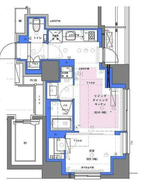 ディームス大手町ノースの間取り