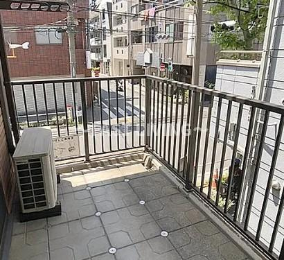 ハイムかしの木のバルコニー