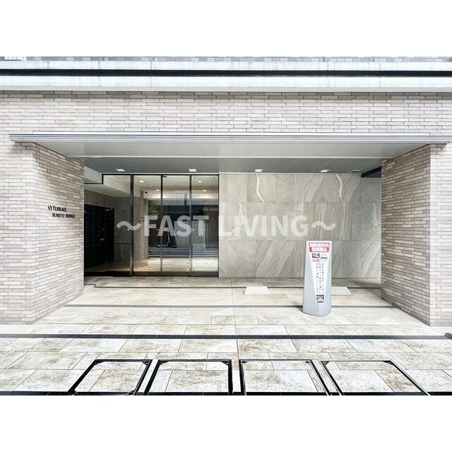 テラス文京本郷のエントランス