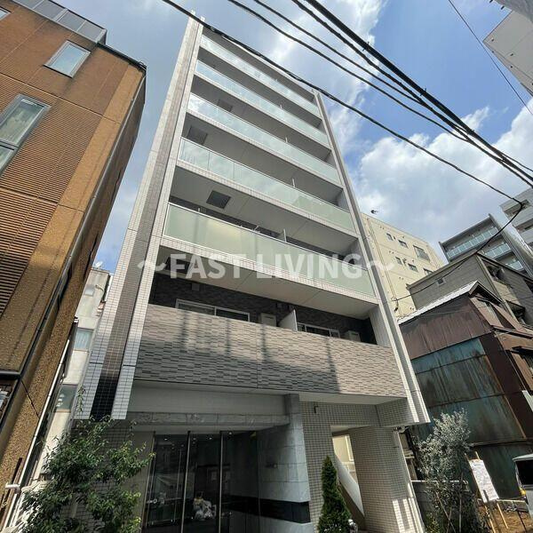 グローリオシェルト東京八丁堀の外観