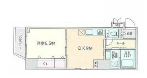 CAVE　YUSHIMAの間取り