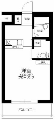 メイツ品川南の間取り|間取り