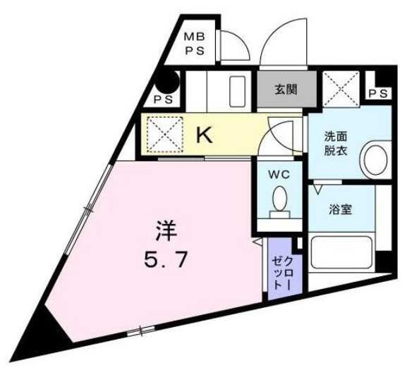 さくらビル柳町の間取り