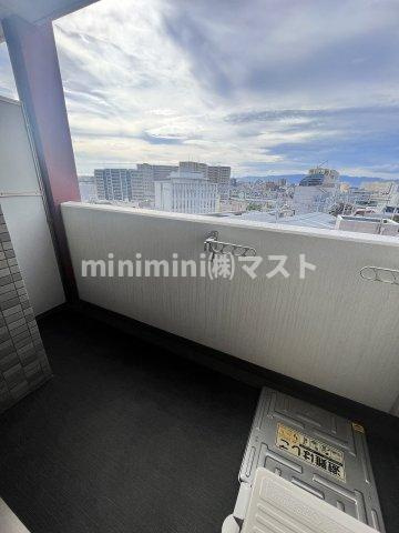 ライジングコートベイシティ西九条ノースのバルコニー