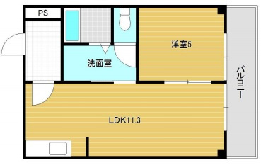 【間取り】 | シャトー豊田