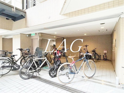 【その他共用部分】 | マイキャッスル渋谷JP | 駐輪場です。