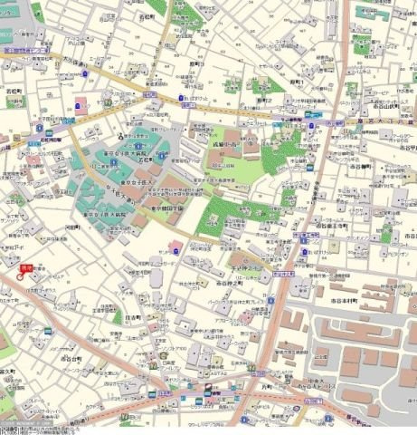 クレアシオン市ヶ谷西の地図