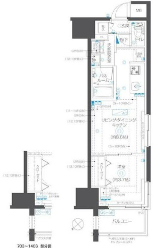 【間取り】 | ZOOM立川曙町(ズームタチカワアケボノチョウ)