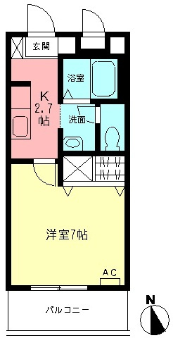サンモール梶ヶ谷の間取り