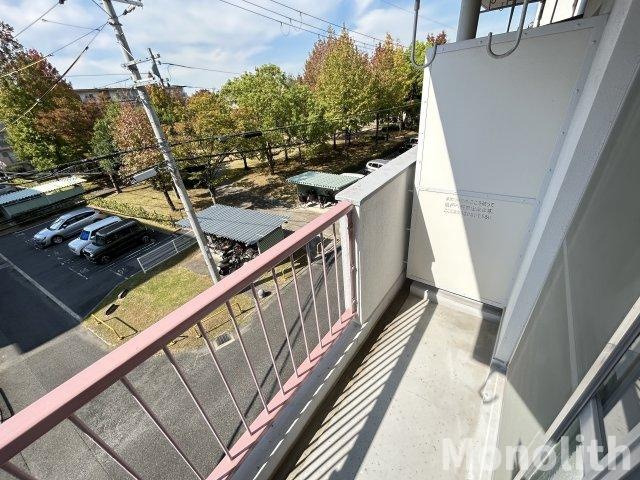 泉北竹城台１丁14号棟のバルコニー