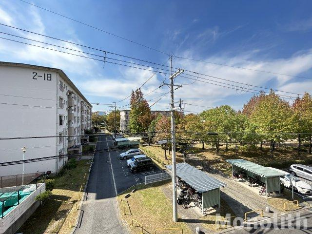 泉北竹城台１丁14号棟の展望