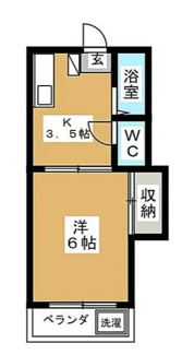 【間取り】 | 大井プチハウス | 間取りです。