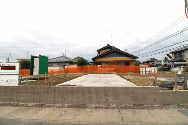 仲介手数料無料）一宮市柚木颪２棟／１期１号棟|9月6日 東から撮影（1号棟）
