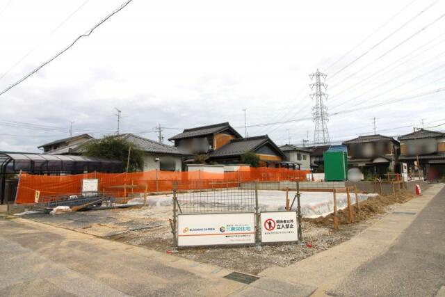仲介手数料無料）一宮市柚木颪２棟／１期１号棟の外観|9月6日 南東から撮影