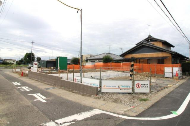 仲介手数料無料）一宮市柚木颪２棟／１期１号棟|9月6日 北東から撮影