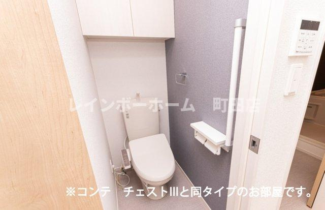 シンセリティ※初期費用分割あと払いサービス利用可能物件のトイレ|同施工会社参考写真