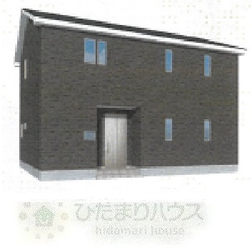 野田市中里第6　新築戸建　6号棟の外観パース|現状と異なる場合がございます。

