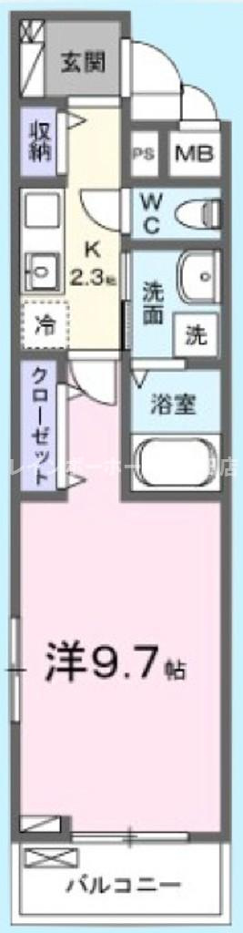 シンセリティ※初期費用分割あと払いサービス利用可能物件の間取り