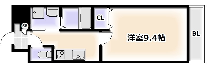 BONHEUR VIEの間取り
