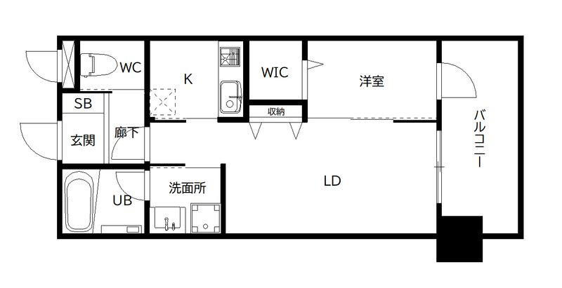 YAKUIN SQUAREの間取り