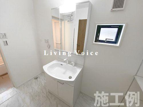 【仲介手数料０円】藤沢市渡内4丁目3期　新築一戸建て　1号棟　全2棟の独立洗面台|藤沢市渡内4丁目3期　新築一戸建て　1号棟　全2棟