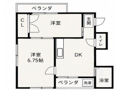 【間取り】 | ロックハイムⅢ | 間取りです。