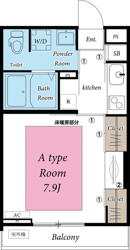 リブリ・千の間取り