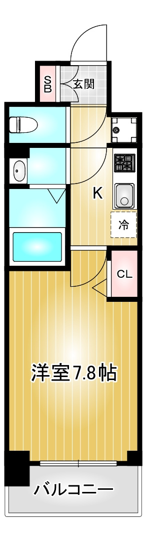 PONANT鶴舞公園|名古屋市の賃貸ならMy賃貸の間取り|PONANT鶴舞公園