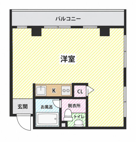 【間取り】 | ＧＡＲＲＥＴ南堀江