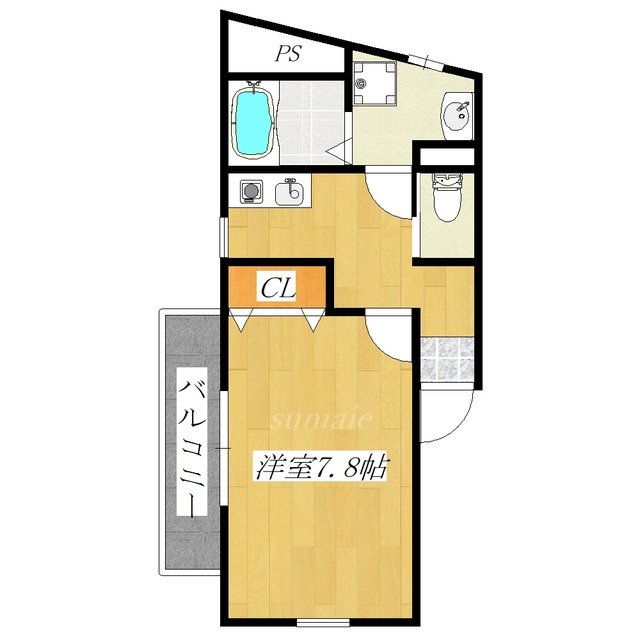 Ｍａｉｓｏｎ　ｄ’Ｏｒ　赤羽の間取り|2面採光の角部屋☆
