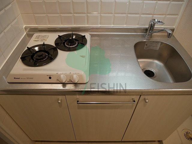レジデンシャルヒルズ博多駅前2番館のキッチン|シンプルな清潔感のあるキッチンです！
