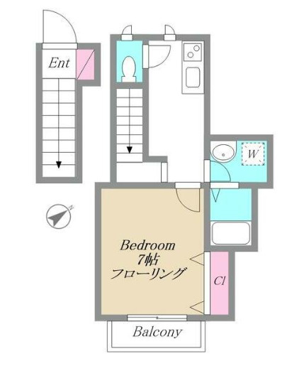 メゾンドスターチスの間取り