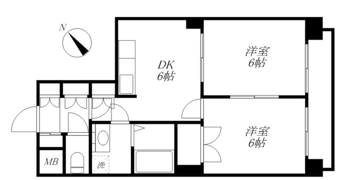 アルカディア志木の間取り