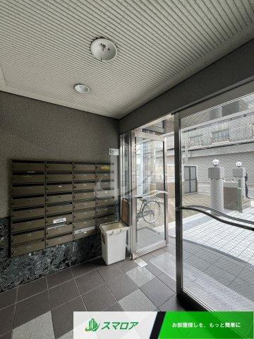 福岡市中央区白金１丁目の賃貸マンションのロビー