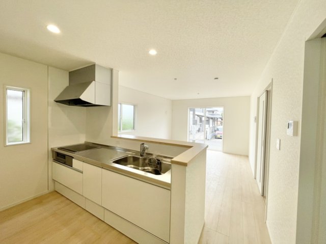 かき道第5　2号棟のキッチン