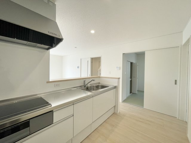 かき道第5　2号棟のキッチン
