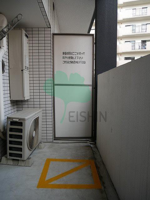 レジデンシャルヒルズ博多駅前2番館のバルコニー|日当たりの良いバルコニーです！