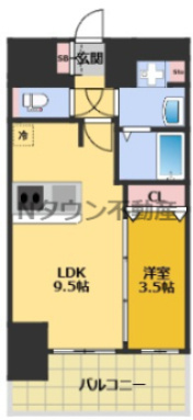 【間取り】 | プレサンス上前津ディアシス | 間取りです。