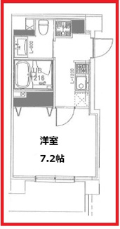 【間取り】 | ディアスタ日暮里