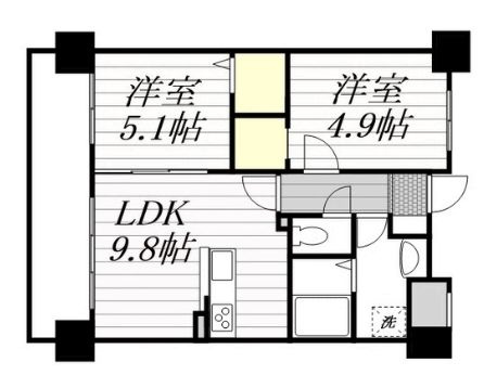 ショウジュン原田の間取り|使いやすい間取りです。