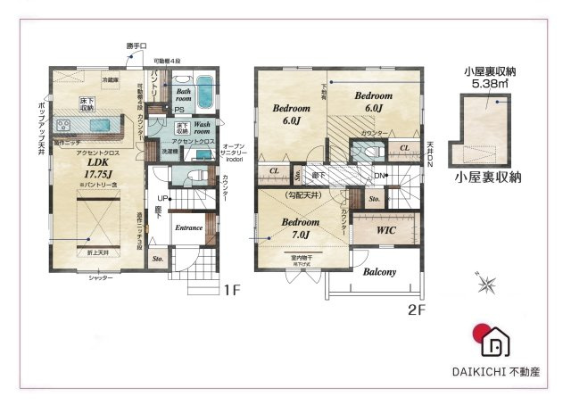 【間取り】 | 深谷市東方2期　新築戸建　全1棟　1号棟