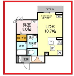【間取り】 | セレスティア京島