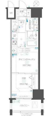【間取り】 | ZOOM立川曙町(ズームタチカワアケボノチョウ)