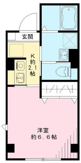 プラム二長町の間取り|間取りです。