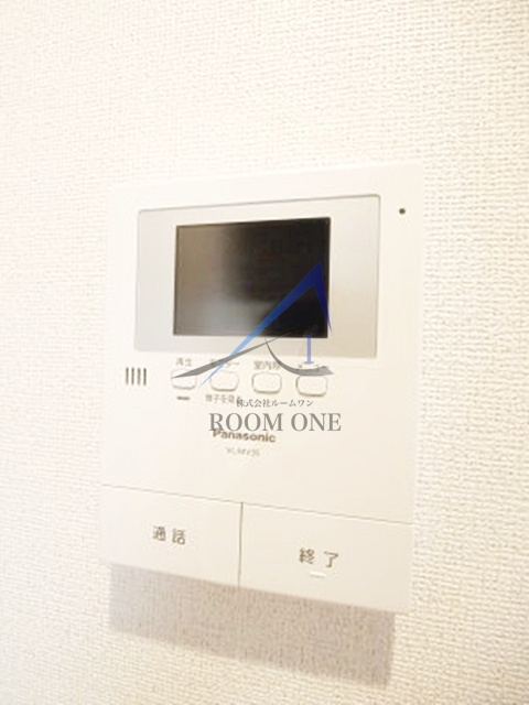 グリーンフォレストのセキュリティ|モニター付きインターホンです。
