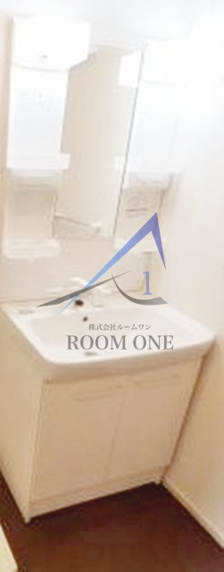 グリーンフォレストの洗面所|洗面台です。