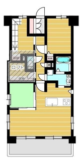 【間取り】 | ドラゴンマンション赤羽壱番館 | 間取りです。