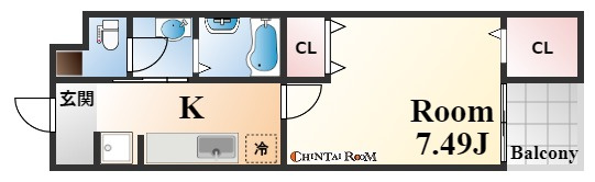 レーヴの間取り